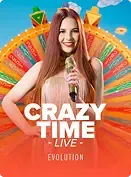 Crazy Time Live game logo