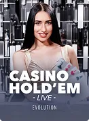 Casino Hold'em Live game logo