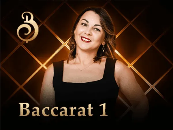 Baccarat 1 game logo