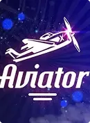 Aviator game game logo