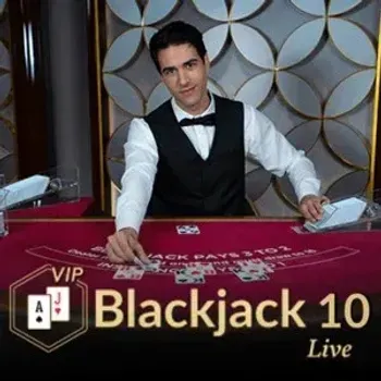 Blackjack VIP 10 game logo