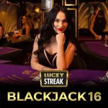 Blackjack 16 game logo